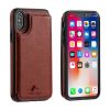 MELTAZO iPhone XS Max Case, iPhone XS Max Hoes, Hoesje iPhone XS Max, Case iPhone XS Max, iPhone XS Max Hoesje met Kaartenhouder, Premium PU-Leer, iPhone XS Max Portemonnee Hoesje (Bruin) 10 iPhone-Case-Pic-2