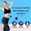 MELTAZO Hoelahoep Fitness, Smart Hula Hoop Fitness met Gewicht, Slimme Hoelahoop Fitness, Hulahoop Fitness, Cerceau Intelligent, Fitness Hoelahoep Volwassenen, Hoela hoep, Verstelbare Hoelahoep, Weighted Hula Hoop voor Gewichtsverlies en Fitheid 12 Hula-Hoop-Blue-Pic-3