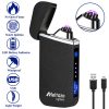 MELTAZO Elektrische Aansteker, Electric Lighter, USB Oplaadbare Plasma Aansteker, Elektronische Aansteker, Briquet Électrique USB, Touch Sensor, Winddicht, Elektronische Oplaadbare Aansteker voor Sigaretten Camping Kaarsen in Geschenkpakket 10 Electric-Lighter-Pic-2