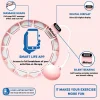 MELTAZO Hoelahoep Fitness, Hoelahoep met App, Smart Hula Hoop Fitness with App, Slimme Hoelahoop met Mobiele APP, Hoela hoep, Cerceau Intelligent avec App, Fitness Hoelahoep Volwassenen, Verstelbare Hoelahoep, Weighted Hula Hoop voor Vetverbranding 15 MELTAZO Hoelahoep Fitness, Hoelahoep met App, Smart Hula Hoop Fitness with App, Slimme Hoelahoop met Mobiele APP, Hoela hoep, Cerceau Intelligent avec App, Fitness Hoelahoep Volwassenen, Verstelbare Hoelahoep, Weighted Hula Hoop voor Vetverbranding - Thumbnail Image 6