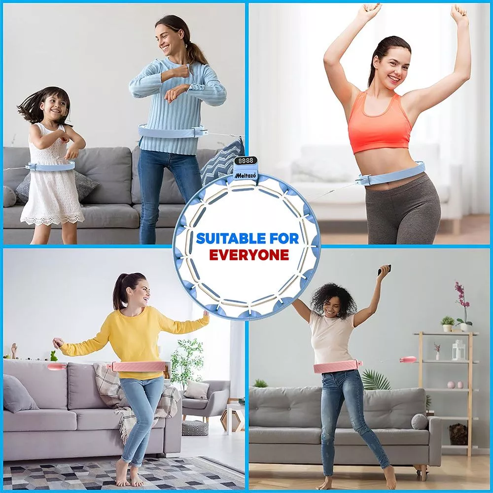 MELTAZO Hoelahoep Fitness, Hoelahoep met App, Smart Hula Hoop Fitness with App, Slimme Hoelahoop met Mobiele APP, Hoela hoep, Cerceau Intelligent avec App, Fitness Hoelahoep Volwassenen, Verstelbare Hoelahoep, Weighted Hula Hoop voor Vetverbranding 8 MELTAZO Hoelahoep Fitness, Hoelahoep met App, Smart Hula Hoop Fitness with App, Slimme Hoelahoop met Mobiele APP, Hoela hoep, Cerceau Intelligent avec App, Fitness Hoelahoep Volwassenen, Verstelbare Hoelahoep, Weighted Hula Hoop voor Vetverbranding - Image 7