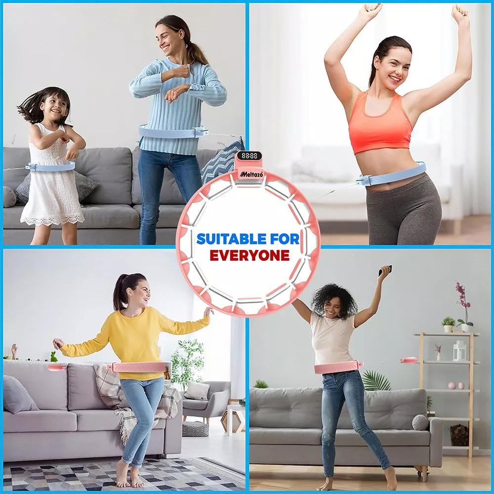 MELTAZO Hoelahoep Fitness, Hoelahoep met App, Smart Hula Hoop Fitness with App, Slimme Hoelahoop met Mobiele APP, Hoela hoep, Cerceau Intelligent avec App, Fitness Hoelahoep Volwassenen, Verstelbare Hoelahoep, Weighted Hula Hoop voor Vetverbranding 9 MELTAZO Hoelahoep Fitness, Hoelahoep met App, Smart Hula Hoop Fitness with App, Slimme Hoelahoop met Mobiele APP, Hoela hoep, Cerceau Intelligent avec App, Fitness Hoelahoep Volwassenen, Verstelbare Hoelahoep, Weighted Hula Hoop voor Vetverbranding - Image 7