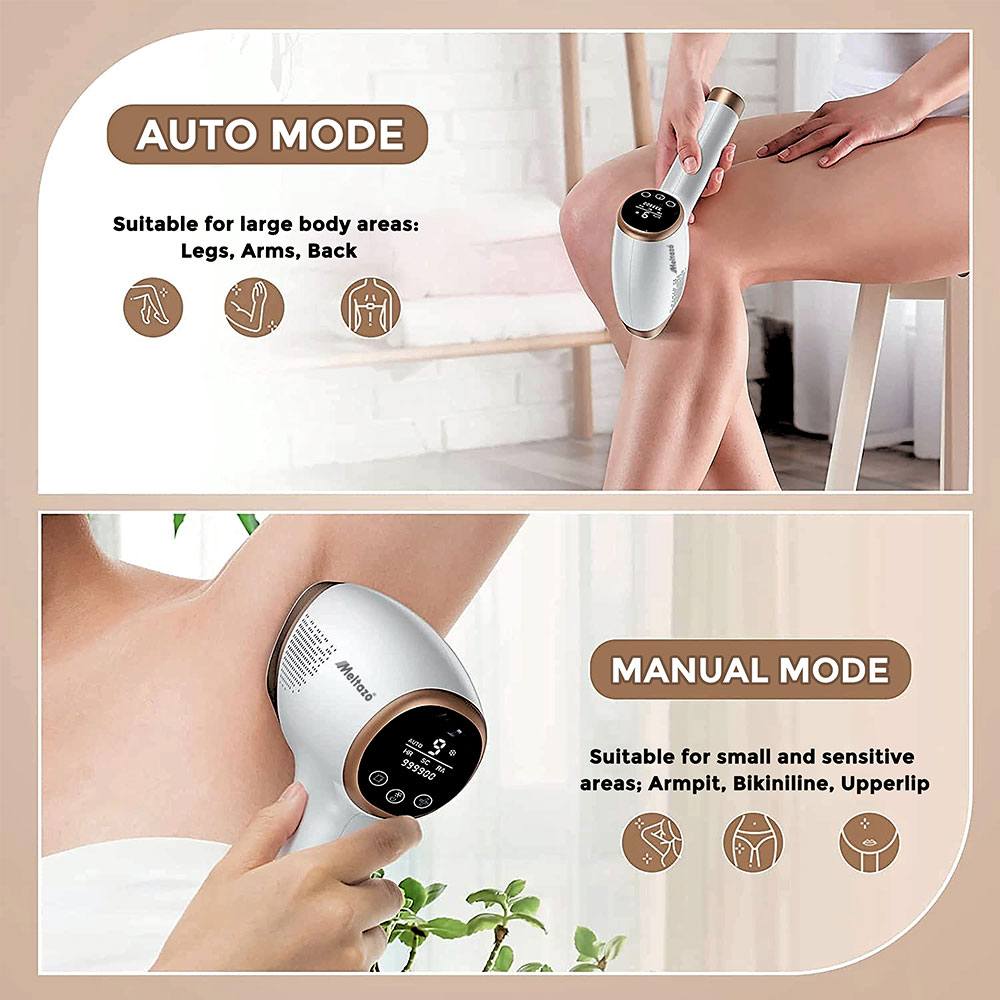 MELTAZO Ramavi Pro 6 IPL Ontharingsapparaat, 3-in-1 IPL Lichtontharingsapparaat, Pijnloos IPL Laser Haar Verwijderaar, IPL Laserontharing, IPL Hair Removal Laser, IPL Haarlaser, 999.999 Flitsen, IPL Ontharing voor Lichaam en Gezicht 6 MELTAZO Ramavi Pro 6 IPL Ontharingsapparaat, 3-in-1 IPL Lichtontharingsapparaat, Pijnloos IPL Laser Haar Verwijderaar, IPL Laserontharing, IPL Hair Removal Laser, IPL Haarlaser, 999.999 Flitsen, IPL Ontharing voor Lichaam en Gezicht - Image 4