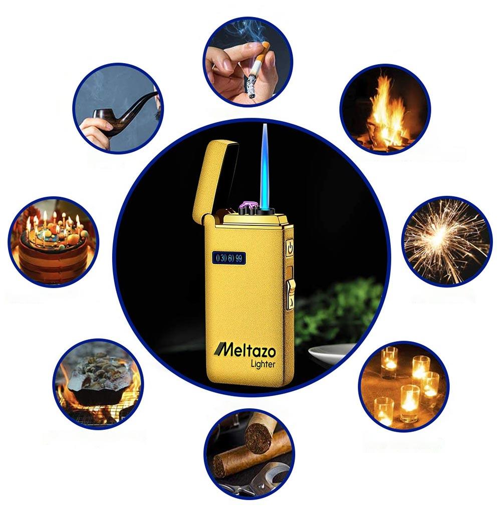 MELTAZO Elektrische Aansteker met Gas, Elektrische Aansteker, Aansteker Gas, Electric Dual Arc Lighter, Gasaansteker Navulbaar, Elektronische Aansteker, Aansteker Plasma, Aansteker Vuurwerk, USB Aansteker Plasma, 2-in-1 Aansteker voor Alles - Nieuw 7 MELTAZO Elektrische Aansteker met Gas, Elektrische Aansteker, Aansteker Gas, Electric Dual Arc Lighter, Gasaansteker Navulbaar, Elektronische Aansteker, Aansteker Plasma, Aansteker Vuurwerk, USB Aansteker Plasma, 2-in-1 Aansteker voor Alles - Nieuw - Image 5