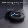 Shellbot SL60 Robotstofzuiger met Dweilfunctie, 2-in-1 Self-charging Shellbot SL60 Robot Vacuum Cleaner, Laser Lidar Navigatie met Camera, 4000Pa Sterke Zuigkracht, 200 Mins+ Runtime, App No-go Zone, Compatibel met App, Alexa, Google Assistant – New Edition - Thumbnail Image 6