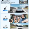 AZDOME Dashcam 5K M580, 3-Kanaals Dashcam voor Auto, Dashcam voor auto voor cabine en achter, Dashcam Full HD met GPS, Dashcam met 5G & WiFi, Dash camera voor Auto, Touchscreen Car Dash Camera, IR Nachtzicht-Rijrecorder, G-Sensor, 24 uur Parkeermodus 13 AZDOME Dashcam 5K M580, 3-Kanaals Dashcam voor Auto, Dashcam voor auto voor cabine en achter, Dashcam Full HD met GPS, Dashcam met 5G & WiFi, Dash camera voor Auto, Touchscreen Car Dash Camera, IR Nachtzicht-Rijrecorder, G-Sensor, 24 uur Parkeermodus - Thumbnail Image 3