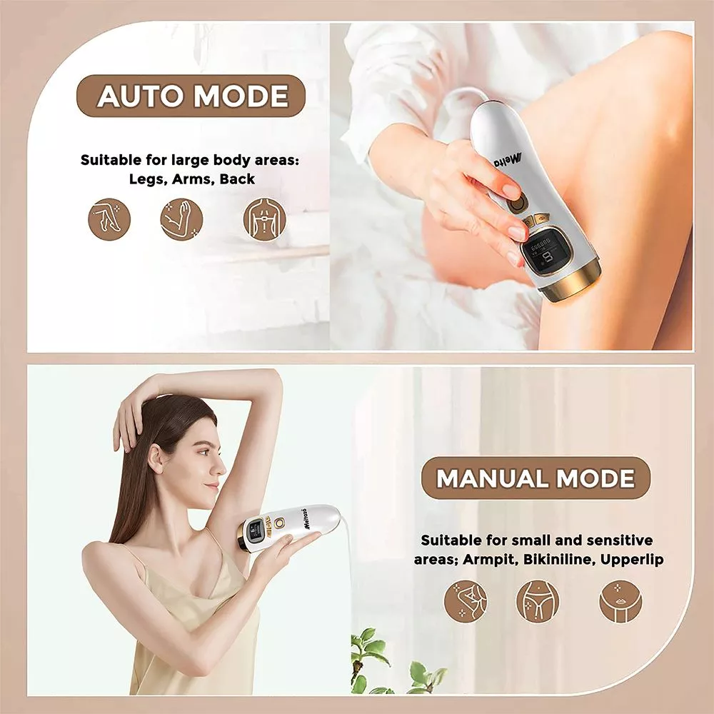 MELTAZO Roziani Pro 6 IPL Ontharingsapparaat, 3-in-1 IPL Lichtontharingsapparaat, Pijnloos IPL Laser Haar Verwijderaar, IPL Laserontharing, IPL Hair Removal Laser, IPL Haarlaser, 999.999 Flitsen, IPL Ontharing voor Lichaam en Gezicht 5 MELTAZO Roziani Pro 6 IPL Ontharingsapparaat, 3-in-1 IPL Lichtontharingsapparaat, Pijnloos IPL Laser Haar Verwijderaar, IPL Laserontharing, IPL Hair Removal Laser, IPL Haarlaser, 999.999 Flitsen, IPL Ontharing voor Lichaam en Gezicht - Image 4