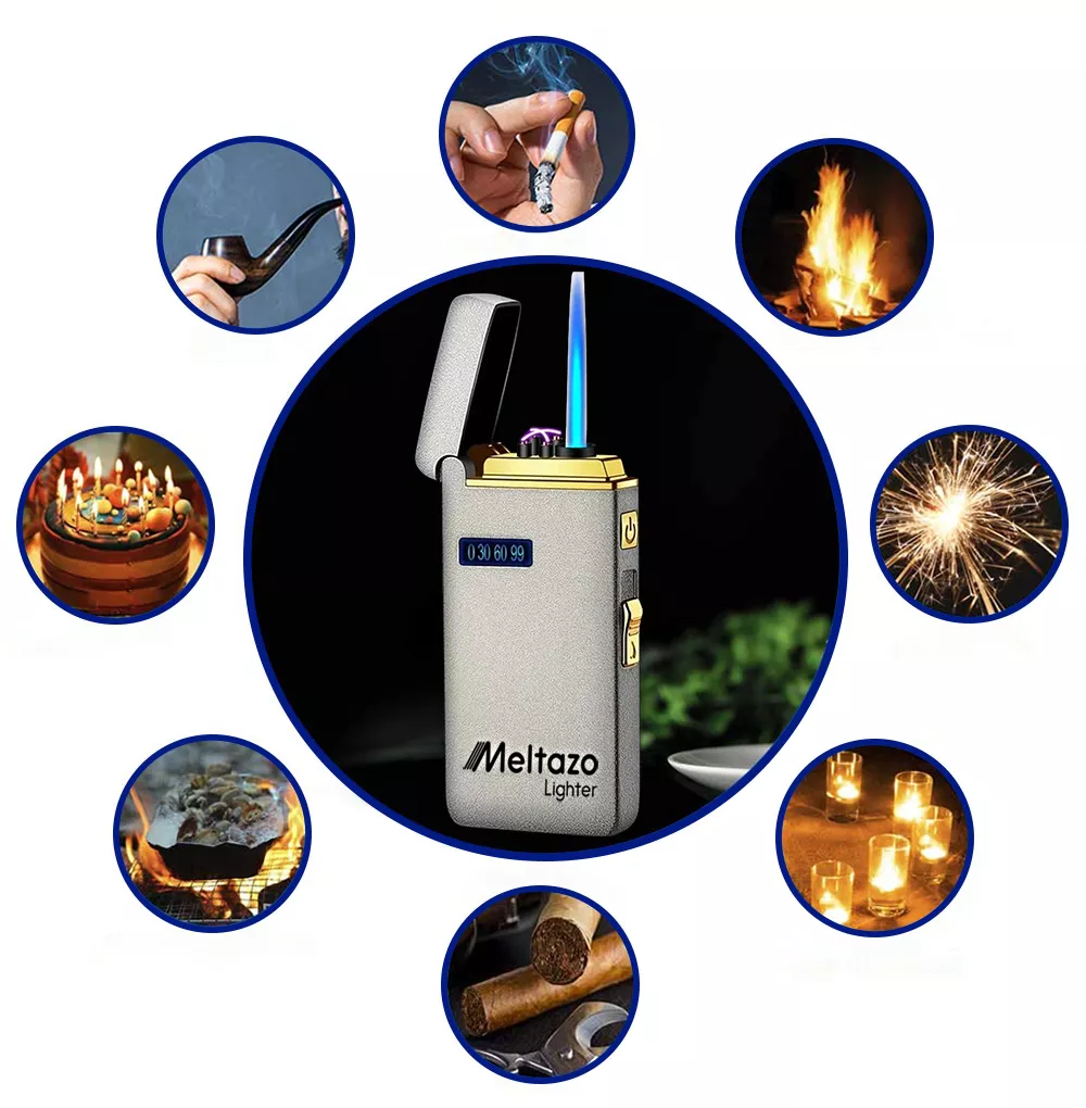 MELTAZO Elektrische Aansteker met Gas, Elektrische Aansteker, Aansteker Gas, Electric Dual Arc Lighter, Gasaansteker Navulbaar, Elektronische Aansteker, Aansteker Plasma, Aansteker Vuurwerk, USB Aansteker Plasma, 2-in-1 Aansteker voor Alles - Nieuw 7 MELTAZO Elektrische Aansteker met Gas, Elektrische Aansteker, Aansteker Gas, Electric Dual Arc Lighter, Gasaansteker Navulbaar, Elektronische Aansteker, Aansteker Plasma, Aansteker Vuurwerk, USB Aansteker Plasma, 2-in-1 Aansteker voor Alles - Nieuw - Image 5