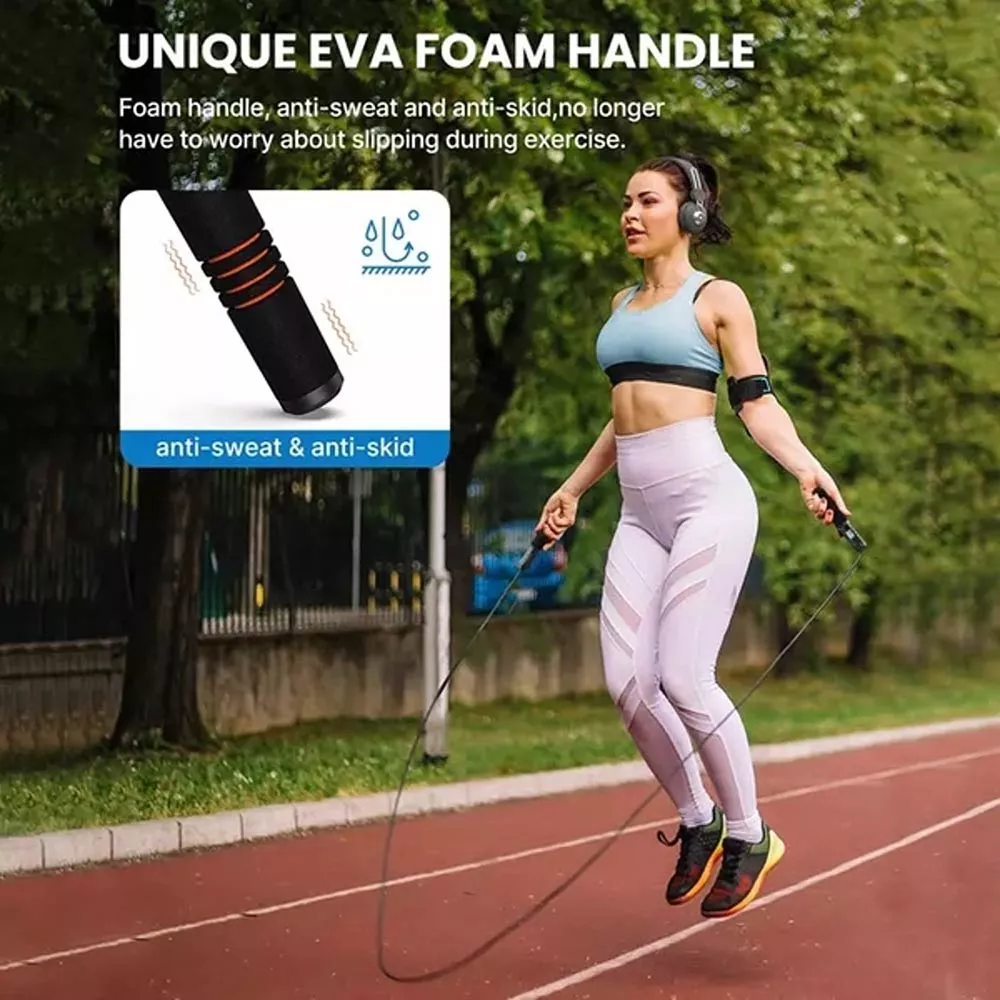 MELTAZO Springtouw met Teller, Weerstandsbanden Set, Fitness Springtouw, Smart Skipping Rope Fitness, Springtouw Teller, Springtouw Sport, Weerstandbanden, Resistance Band Set, Weerstand banden, Antislip Weerstandsbanden Fitness voor Crossfit 8 MELTAZO Springtouw met Teller, Weerstandsbanden Set, Fitness Springtouw, Smart Skipping Rope Fitness, Springtouw Teller, Springtouw Sport, Weerstandbanden, Resistance Band Set, Weerstand banden, Antislip Weerstandsbanden Fitness voor Crossfit - Image 6