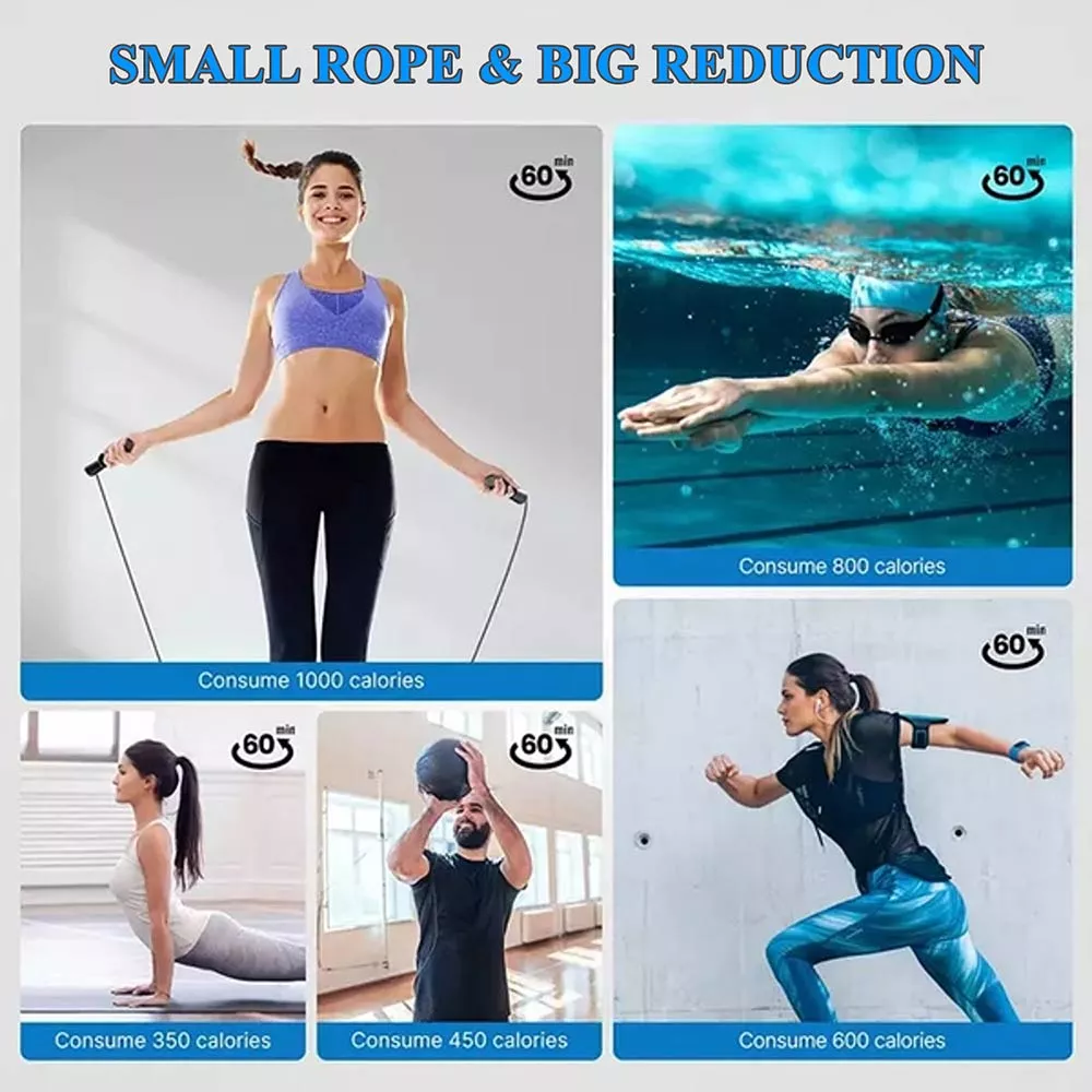 MELTAZO Springtouw met Teller, Weerstandsbanden Set, Fitness Springtouw, Smart Skipping Rope Fitness, Springtouw Teller, Springtouw Sport, Weerstandbanden, Resistance Band Set, Weerstand banden, Antislip Weerstandsbanden Fitness voor Crossfit 9 MELTAZO Springtouw met Teller, Weerstandsbanden Set, Fitness Springtouw, Smart Skipping Rope Fitness, Springtouw Teller, Springtouw Sport, Weerstandbanden, Resistance Band Set, Weerstand banden, Antislip Weerstandsbanden Fitness voor Crossfit - Image 7