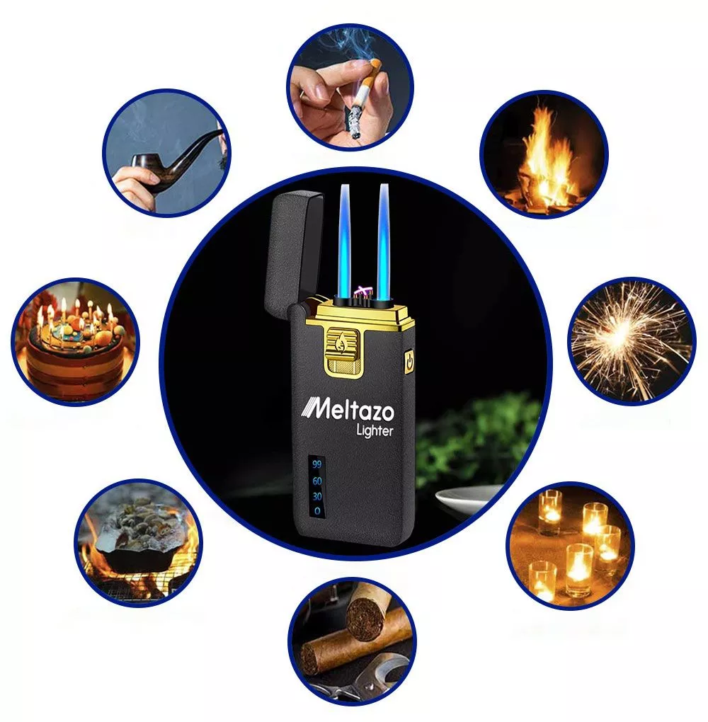 MELTAZO Elektrische Aansteker met Gas, Elektrische Aansteker, Aansteker Gas, Electric Dual Arc Lighter, Gasaansteker Navulbaar, Elektronische Aansteker, Aansteker Plasma, Aansteker Vuurwerk, USB Aansteker Plasma, 2-in-1 Aansteker voor Alles - Nieuw 6 MELTAZO Elektrische Aansteker met Gas, Elektrische Aansteker, Aansteker Gas, Electric Dual Arc Lighter, Gasaansteker Navulbaar, Elektronische Aansteker, Aansteker Plasma, Aansteker Vuurwerk, USB Aansteker Plasma, 2-in-1 Aansteker voor Alles - Nieuw - Image 5